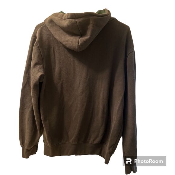 Colosseum Michigan State Univ Spartans Jacket Hoodie Men's Small Full Zip Gray - Picture 2 of 4